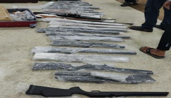 23 rifles seized from 3 passengers at Madurai airport