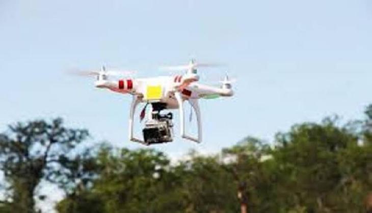 Punjab: BSF personnel spot drone enters from Pakistan side at Hussainiwala border in Ferozepur