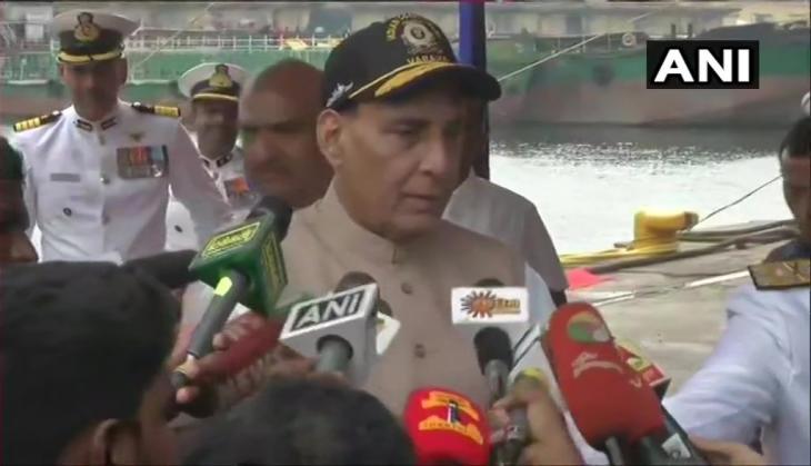 ICGS 'Varaha' commissioned by Rajnath Singh
