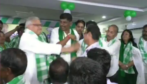 Odisha's BJD MP Chandrasekhar Sahu slaps party worker on stage, video goes viral