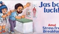 Amul dedicates doodle expressing concern over Jasprit Bumrah's injury