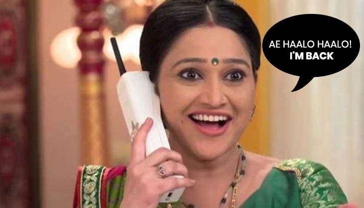 Wait over! Dayaben of Taarak Mehta Ka Ooltah Chashmah is back on the show  