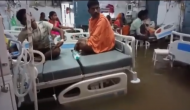 Watch: Rain water seeps into Nalanda Medical College and hospital in Patna