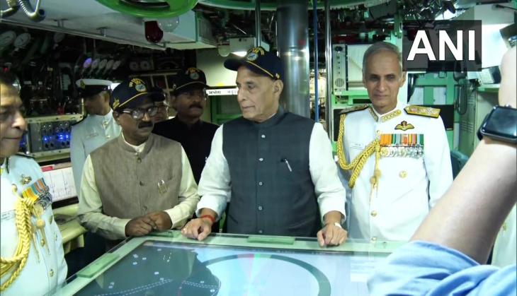 With additions like INS Khanderi, we're capable of giving Pakistan much bigger blow: Rajnath Singh