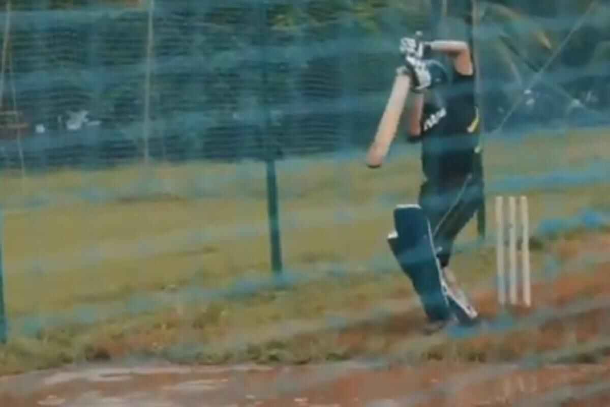 Sachin Tendulkar takes his fans down the memory lane as he shares video of him practicing