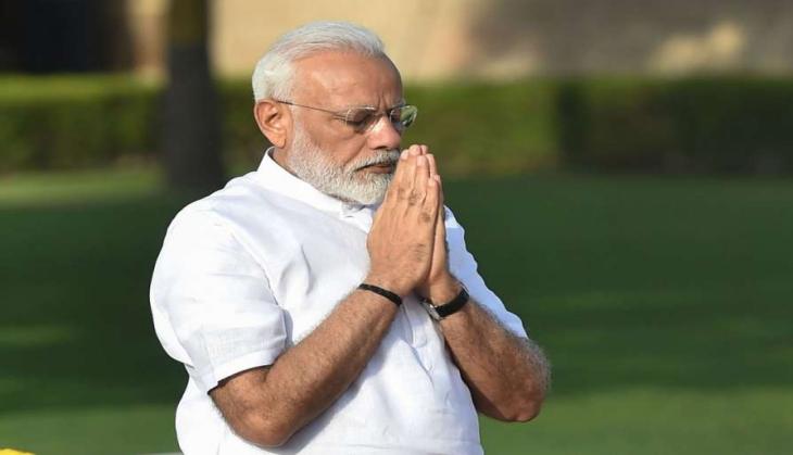 PM Narendra Modi pays tributes to Acharya Mahapragya on his birth centenary 
