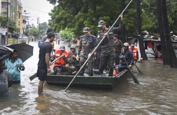 Bihar floods: Over 10 thousand people rescued, says NDRF