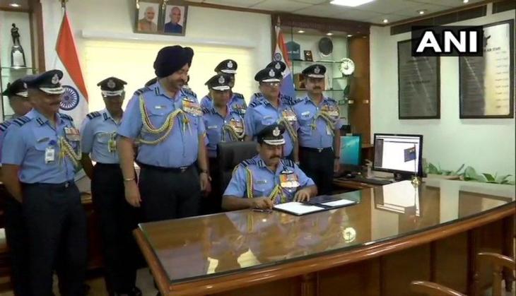 Air Chief Marshal RKS Bhadauria takes charge as new IAF chief