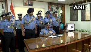 Air Chief Marshal RKS Bhadauria takes charge as new IAF chief
