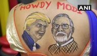 Women flaunt body paint tattoos featuring PM Modi, Donald Trump during Navratri preparations