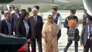 Bangladesh PM Sheikh Hasina arrives in India on 4-day visit 
