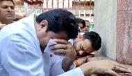 SP leader Firoz Khan, whose crying video goes viral, says BJP govt ignored cleaning of Bapu's statues