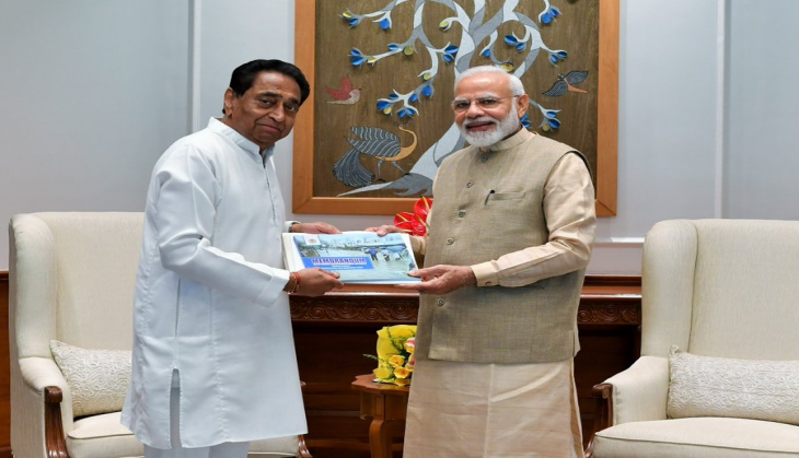 Madhya Pradesh CM Kamal Nath meets PM Modi, hands over memorandum on floods 