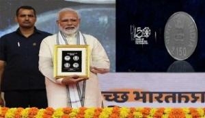 PM Modi launches Rs 150 coin to mark 150th birth anniversary of Mahatma Gandhi