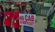 Protest against Citizenship Amendment Bill in Manipur