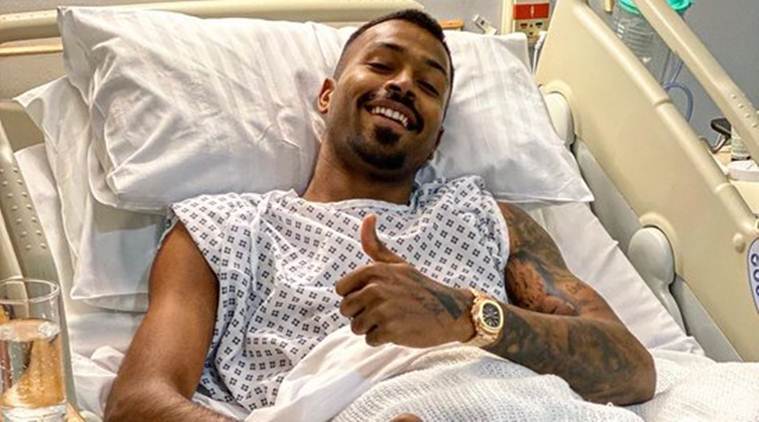 Hardik Pandya jots positive message for fans after successful back surgery