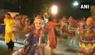 Watch: Gujarat people perform 'Garba' wearing Modi mask