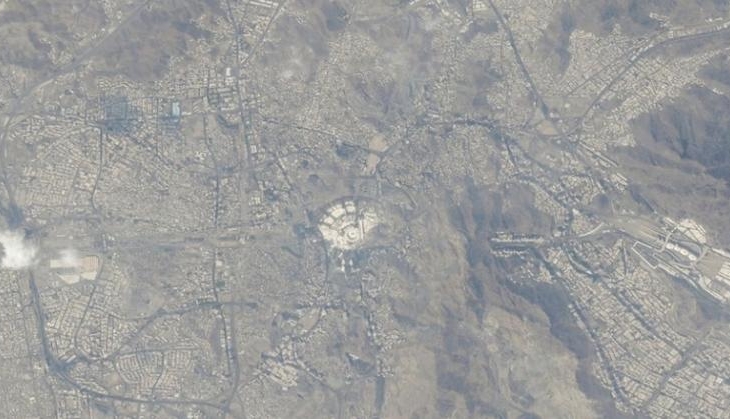 Space photo of Mecca