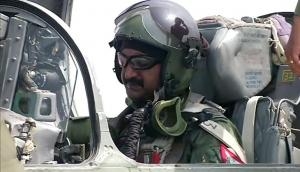 Watch: Wing Commander Abhinandan flies fighter jets over Air Force Day Parade