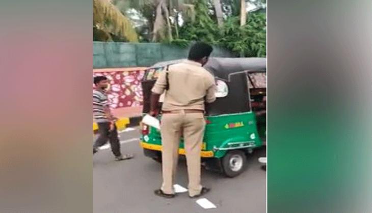 AP: Transport authority pastes stickers on autos hailing Jagan Reddy for Vahana Mitra scheme