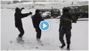 Indian Army soldiers celebrate Dussehra, play Garba in sub-zero degree temperature; video goes viral