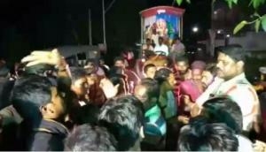 Andhra Pradesh: 2 injured in clash during Dussehra procession