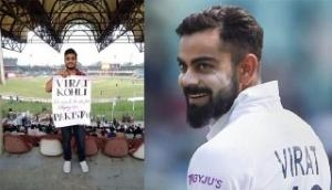 Virat Kohli's Pakistani fan scripts special message for the skipper