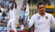 Watch: Kagiso Rabada and Quinton de Kock embroils in heated argument during match against India