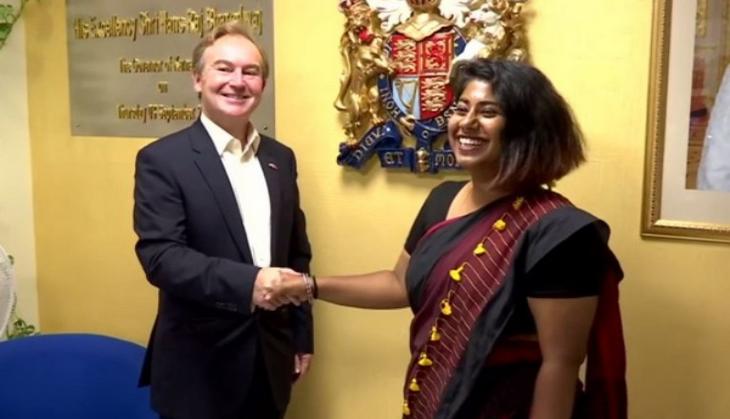 Bengaluru: Journalism student becomes British Deputy High Commissioner for a day