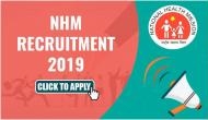 NHM MP Recruitment 2019: Apply 3450 CHO posts released at mponline.gov.in