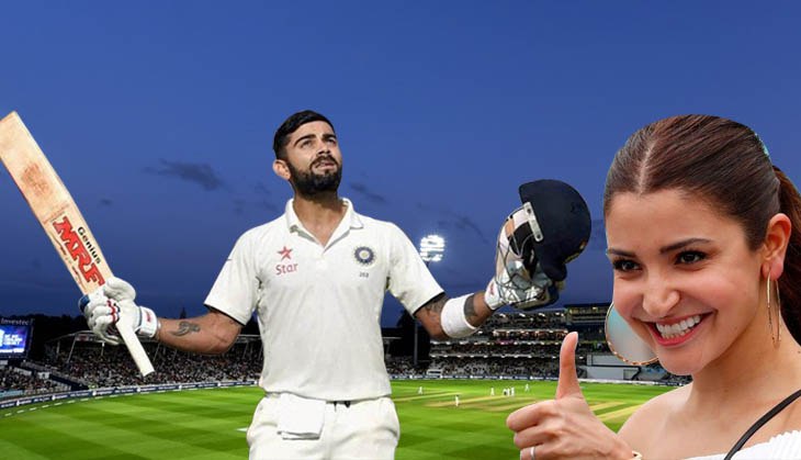 Here's how Anushka Sharma reacted to Virat Kohli's masterful double century