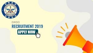 DRDO Recruitment 2019: Vacancies released for B.E or B.Tech; apply before November 20 