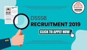 DSSSB Recruitment 2019: Vacancies released for 982 teacher post to be closed soon; salary upto Rs 34,000