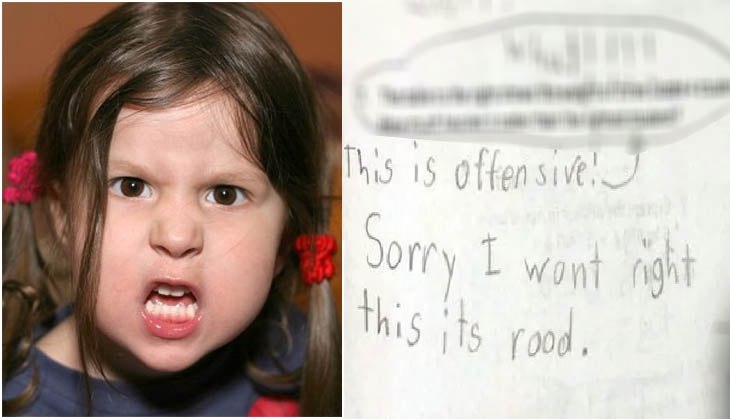 Bizarre! 10-year-old girl denies to solve Math problem, writes hard-hitting note for ‘offensive’ question
