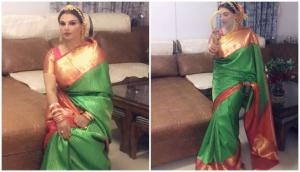Karwa Chauth: Rakhi Sawant’s first fast for husband Ritesh; shares pics and videos