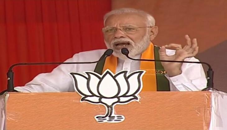 PM Modi targets Congress for letting Kartarpur Sahib stay in Pakistan during partition
