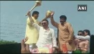 Haryana Polls: Sunny Deol campaigns for state minister Om Parkash Dhankar in Jhajjar