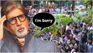 Amitabh Bachchan says sorry to fans in a heartfelt tweet after discharge from Hospital 