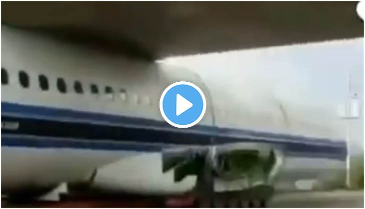 Real or Fake? Plane gets stuck under bridge in China; video left Internet in splits
