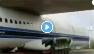 Real or Fake? Plane gets stuck under bridge in China; video left Internet in splits