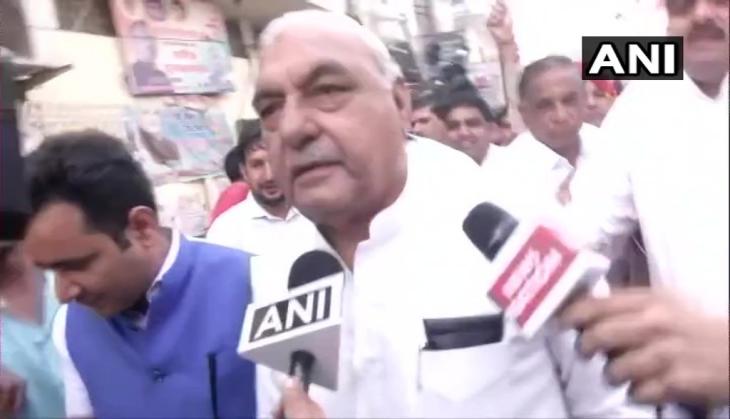 Hooda to meet top Congress brass in Delhi for talks on forming govt in Haryana