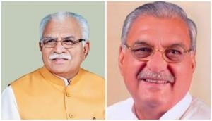 Haryana assembly election: Manohar Lal Khattar, Bhupinder Hooda lead in early trends