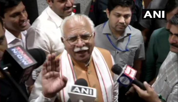 Optimistic that BJP will form govt in Haryana, says Khattar