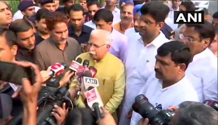 Manohar Lal Khattar Will Take oath oF CM on Diwali