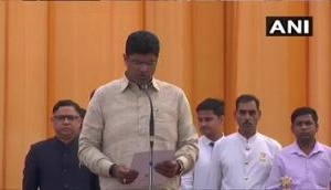 Dushyant Chautala takes oath as Haryana Deputy Chief Minister
