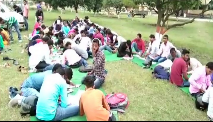 Bihar: Students forced to write exam on open grounds; here’s the reason