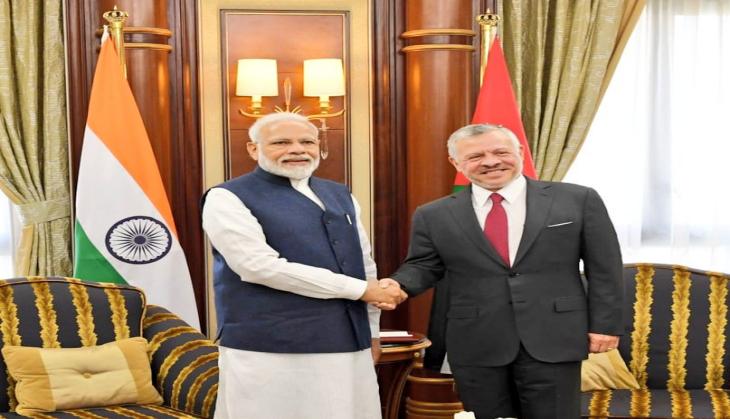 PM Modi meets Jordanian King Abdullah II