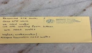 ‘Dear KCR uncle, we need water:’ Hyderabad children write to CM Chandrashekar Rao demanding water supply in their area