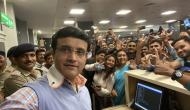 Sourav Ganguly wins social media after a selfie with fans at Bengaluru airport