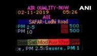 Pollution level in Delhi remain 'severe', with Air Quality Index crossing 500